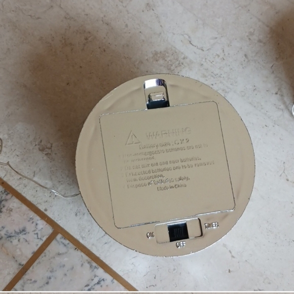 L.E.D. (String-lights) Drop-in Set of 2   ...on/off Switch,,Timer,,New Set - Picture 6 of 7